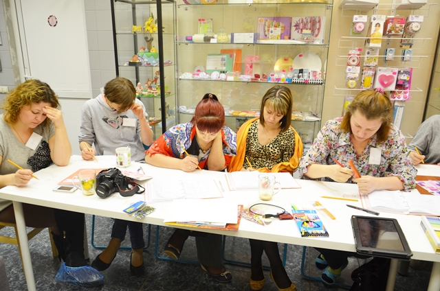 Фотоотчет с курса "Тематический сладкий стол". Много фото.