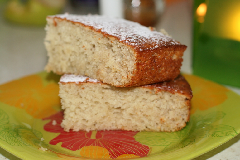 Банановый пирог