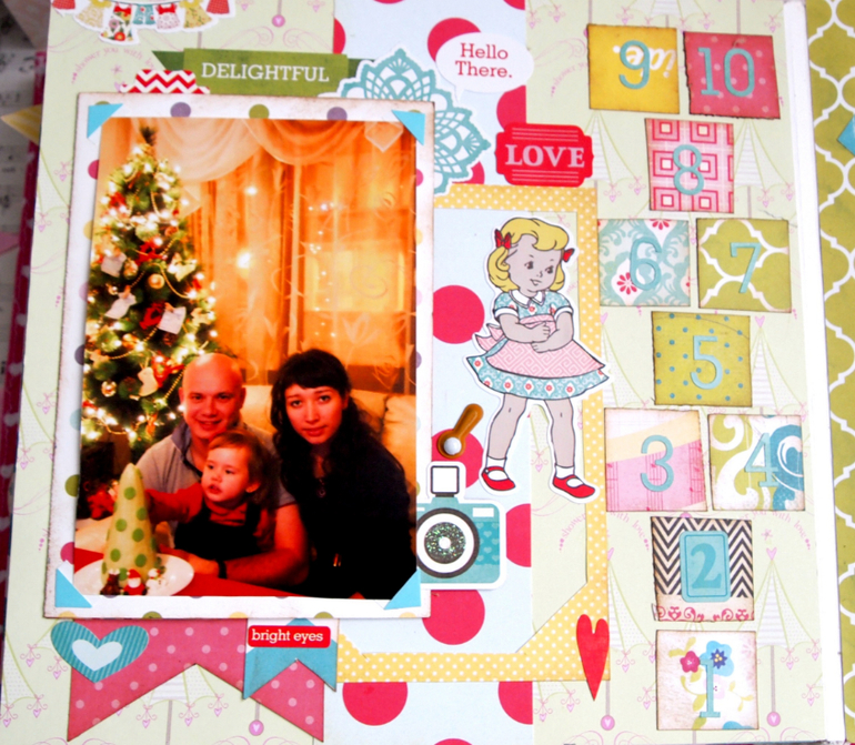 Альбом для испанской девчушки Анастасии