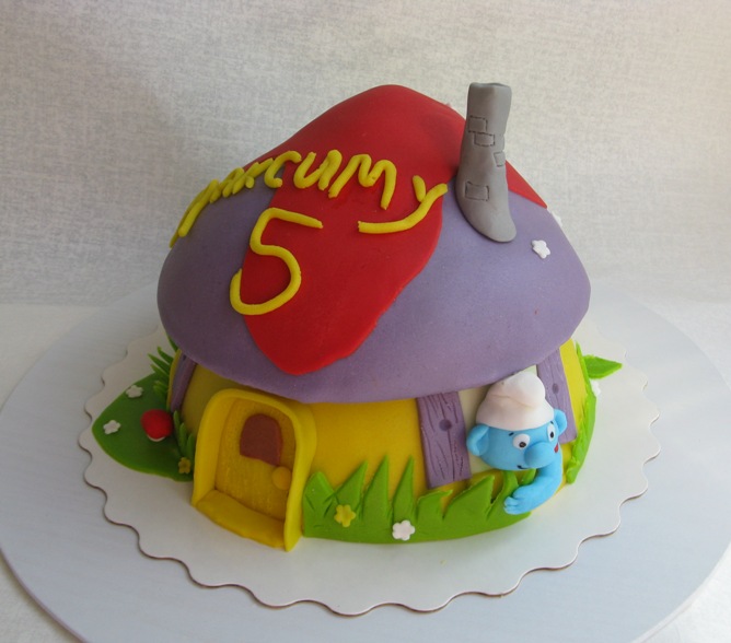 Дом для смурфика