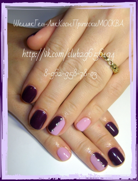Мои работы с гель-лаком...