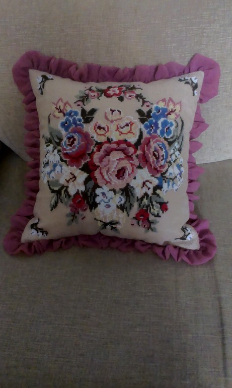 Моя подушка готова!!!