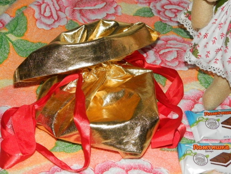 О-о-очень запоздалый отчёт о нашей посылочке.