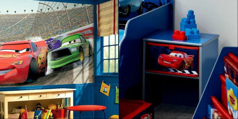 Мой маленький мир: детская комната в стиле "Тачки"