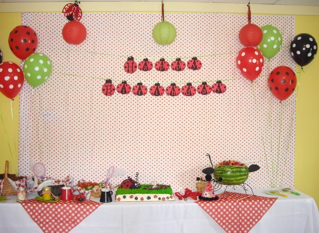 Little party: День Рождения-пикник в стиле божьей коровки
