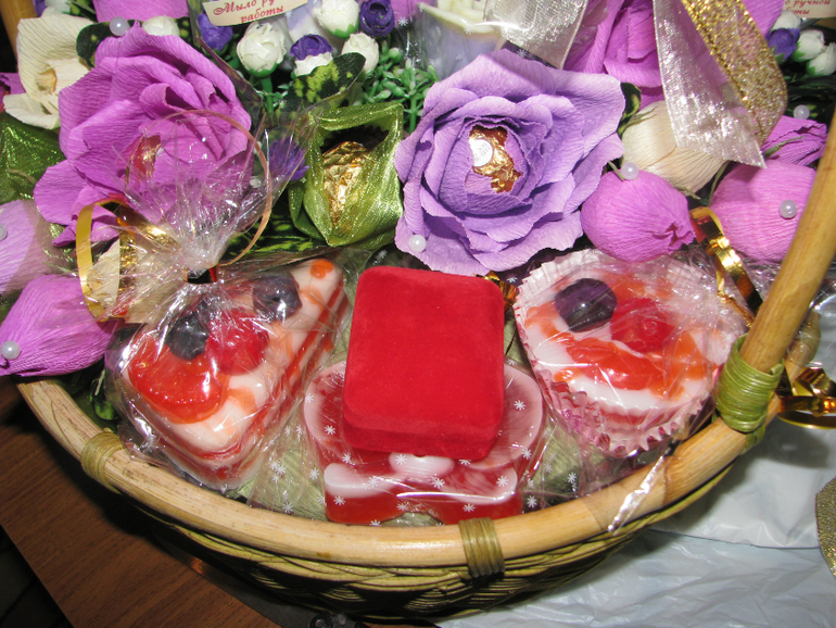 Большая корзина с большой благодарностью