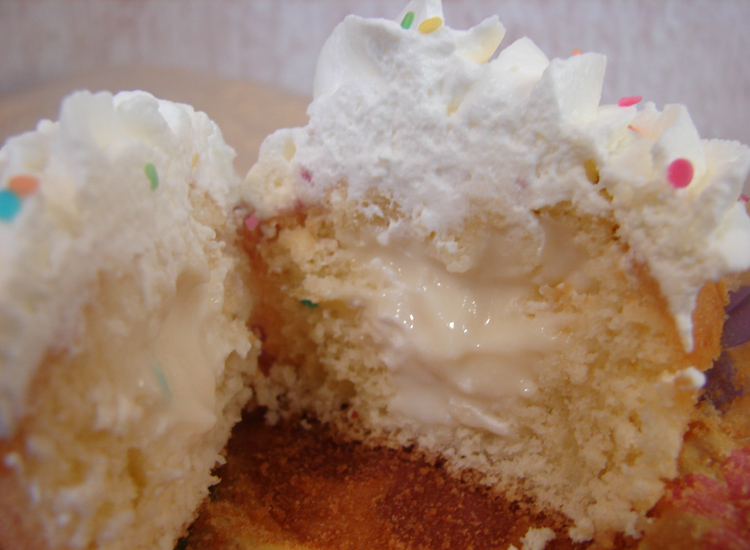 Первые капкейки или эксперимент с начинками)