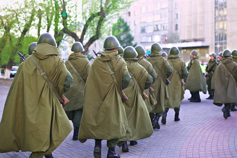 Сегодня у вечного огня...