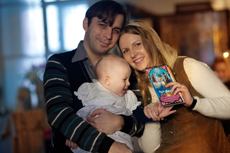 Фотосессия таинства крещения...