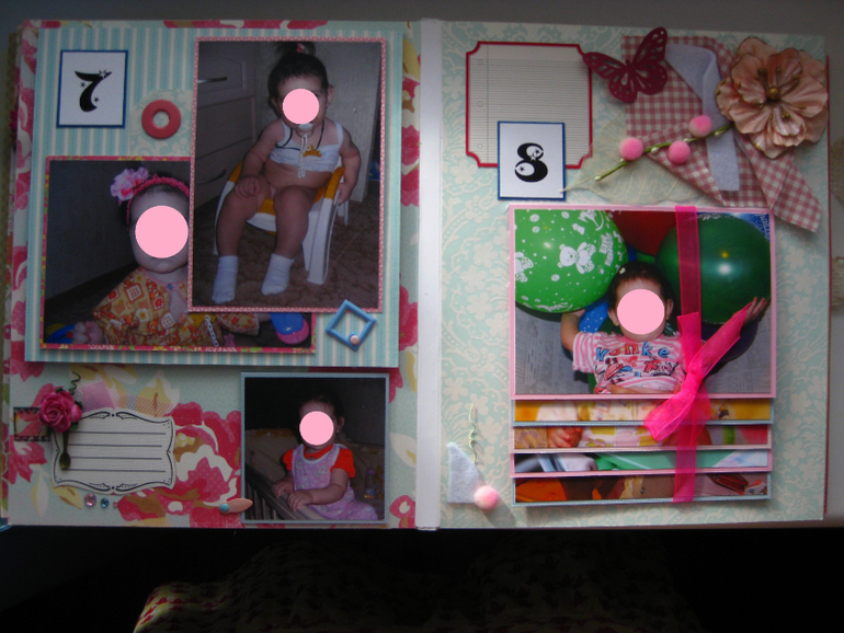 Альбом первого года жизни Алисы