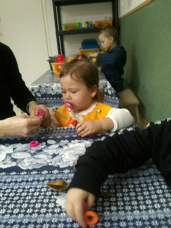 в садике