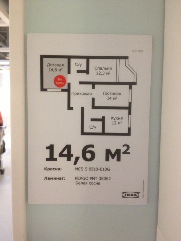 Интерьеры ИКЕЯ. Часть 2.