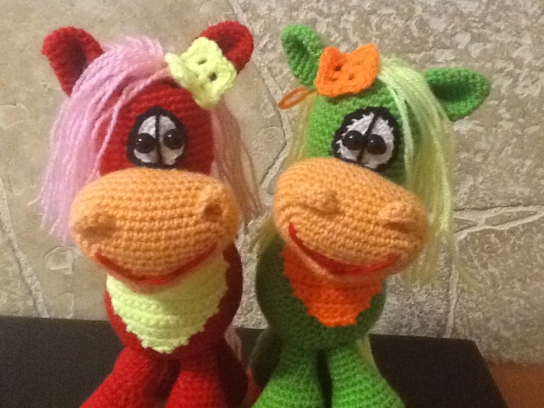 Лошадки -модницы!