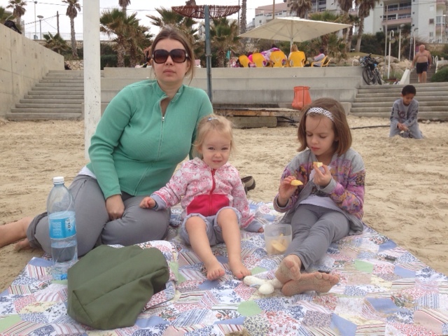 Коврик для пляжа с сумкой Мамми