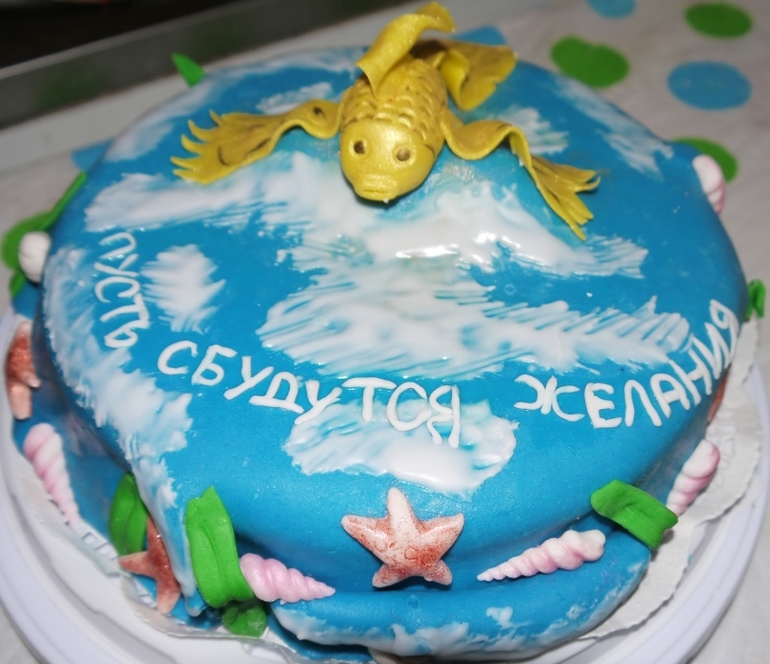 Мое хобби. Тортики оформленные мастикой