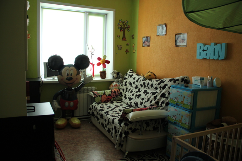 Детская комната через пол года)