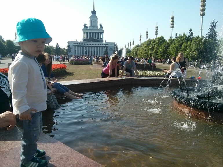 Вднх. Шоу мыльных пузырей.