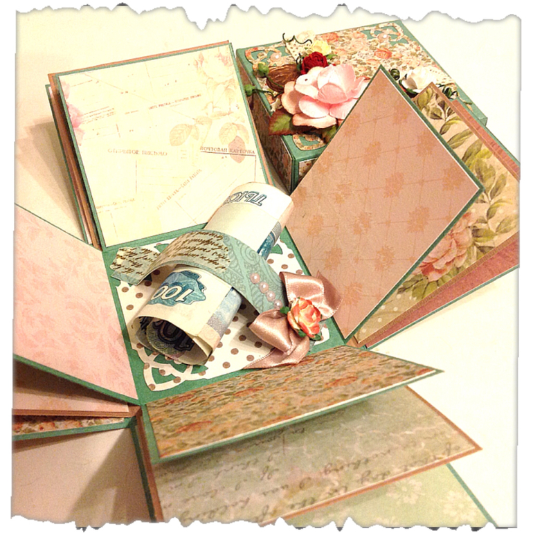 Коробочки для денежного подарка ( продаются)