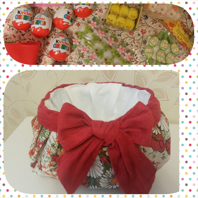 Подготовка к Пасхе. Пасхальная корзинка (лукошко).