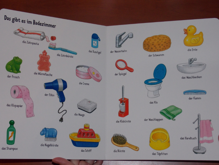 Развороты Bilder suchen - Wörter finden: Rundherum bei mir Zuhause  by Sybille Brauer