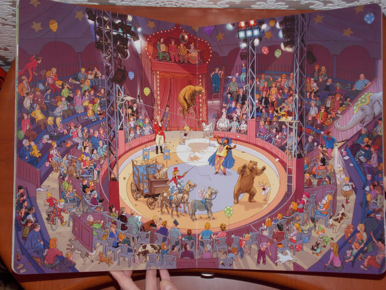 Развороты Гёбель, Кнорр: В цирке