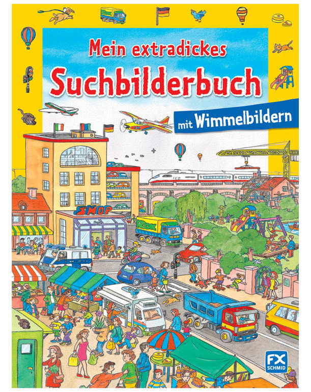 Развороты Mein extradickes Suchbilderbuchvon by Sigrid and Dieter Busch