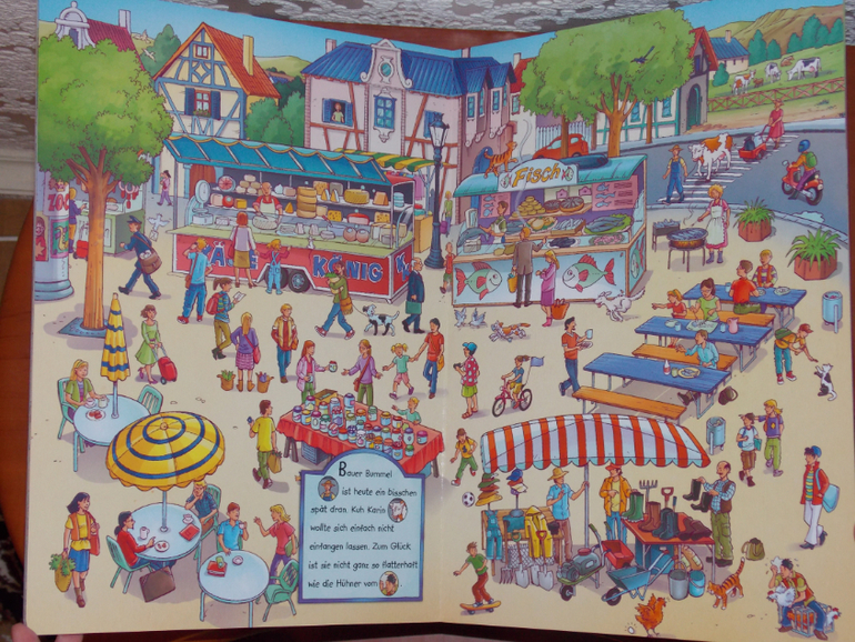 Развороты Ein Tag auf dem Markt by Petra Fohrmann