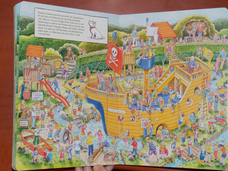 Развороты Der große Arena Wimmelbilderspaß zum Suchen, Finden und Entdecken