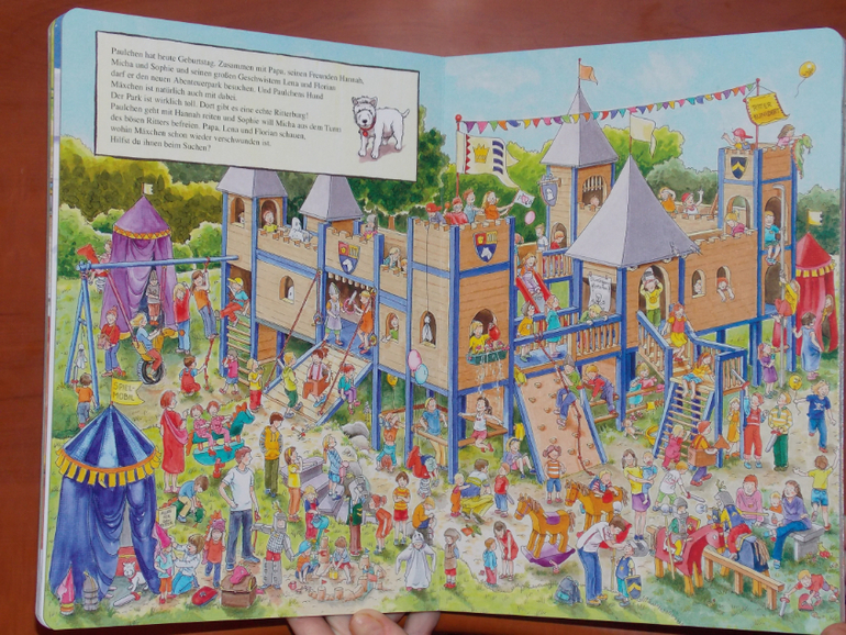 Развороты Der große Arena Wimmelbilderspaß zum Suchen, Finden und Entdecken