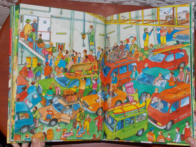 Развороты Mein extragrober Wimmelbuch-Spab by Guido Wandrey