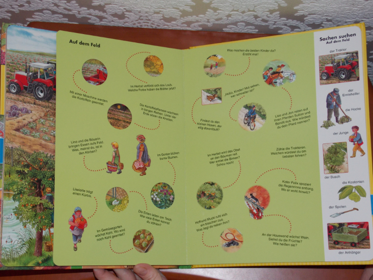 Развороты Mein großes Wimmelbuch mit Gucklöchern by Anne Suess