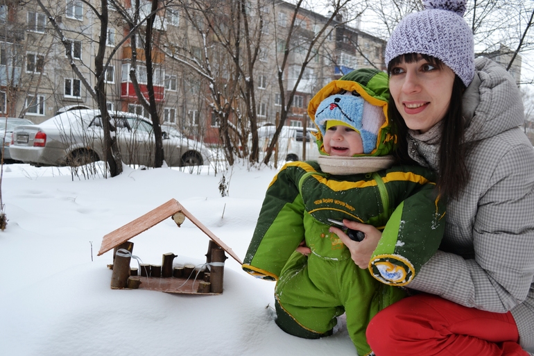 кормушка для птиц!