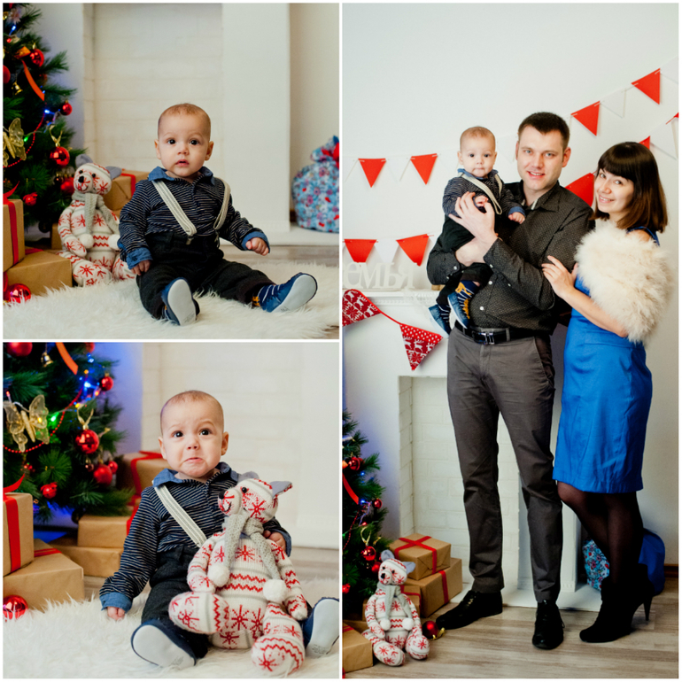 Новогодний фотосет)