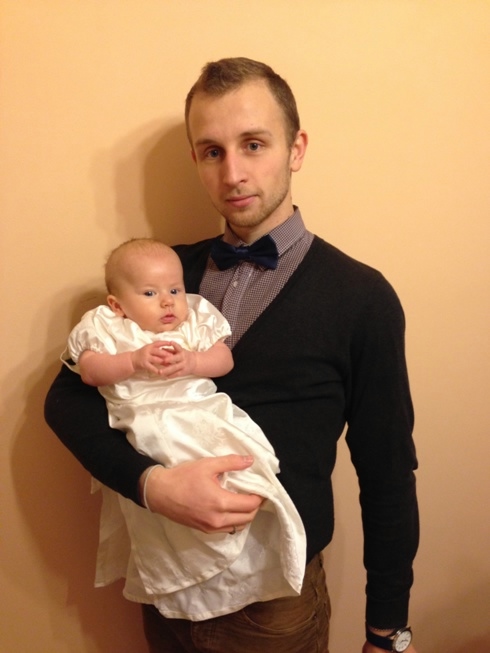 Наши крестины...