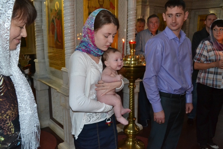 наши крестины