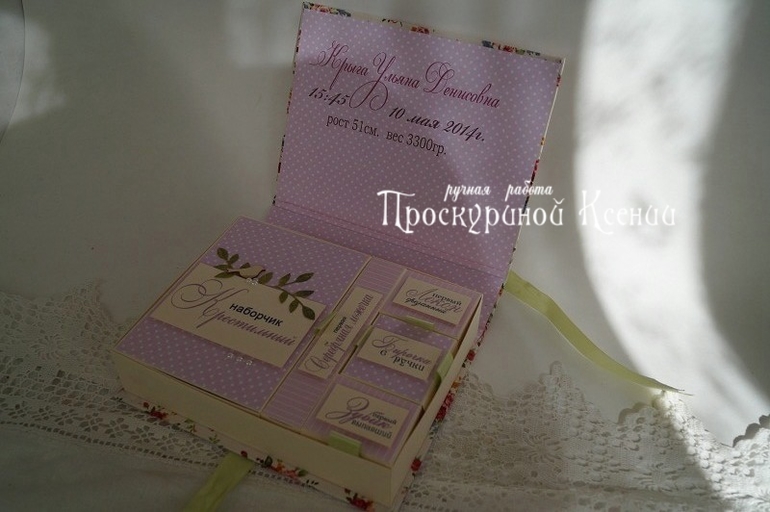 Очередная порция коробочек.