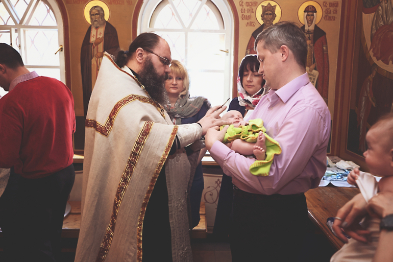 Крестины Дениски.