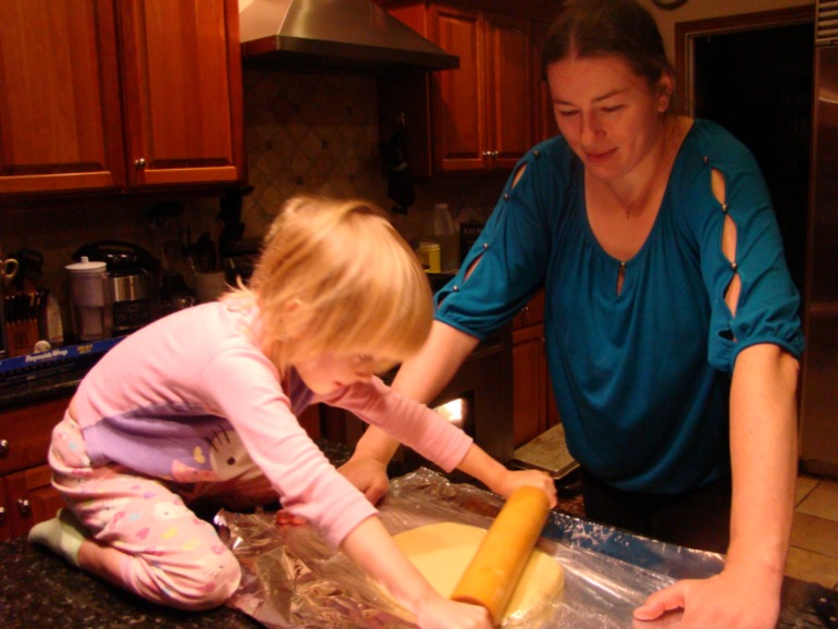 Печенье для деда Мороза.