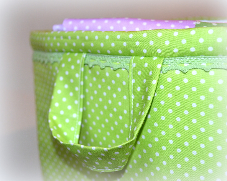 Текстильные корзиночки)