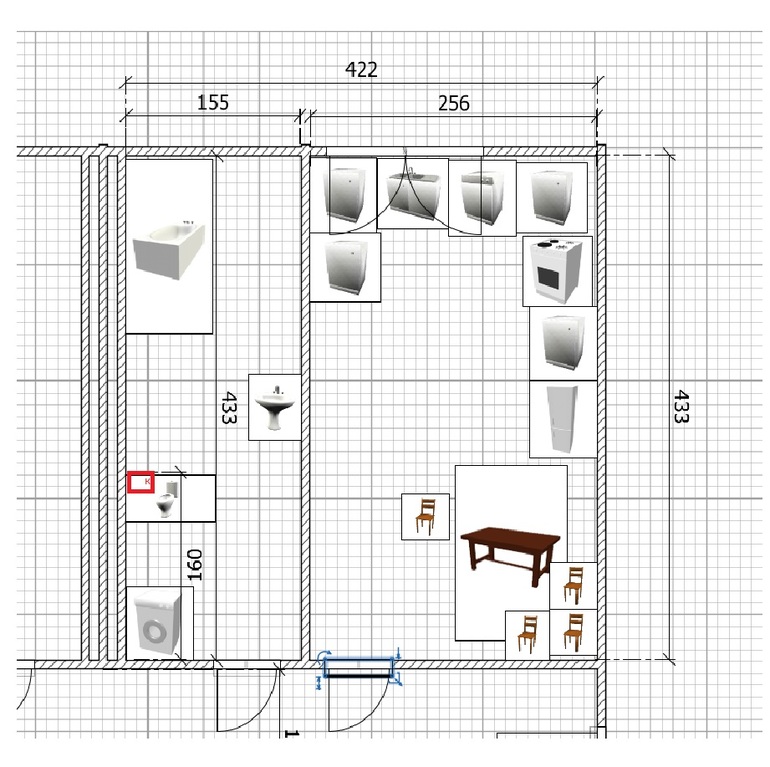 Два варианта препланировки, нужна критика.