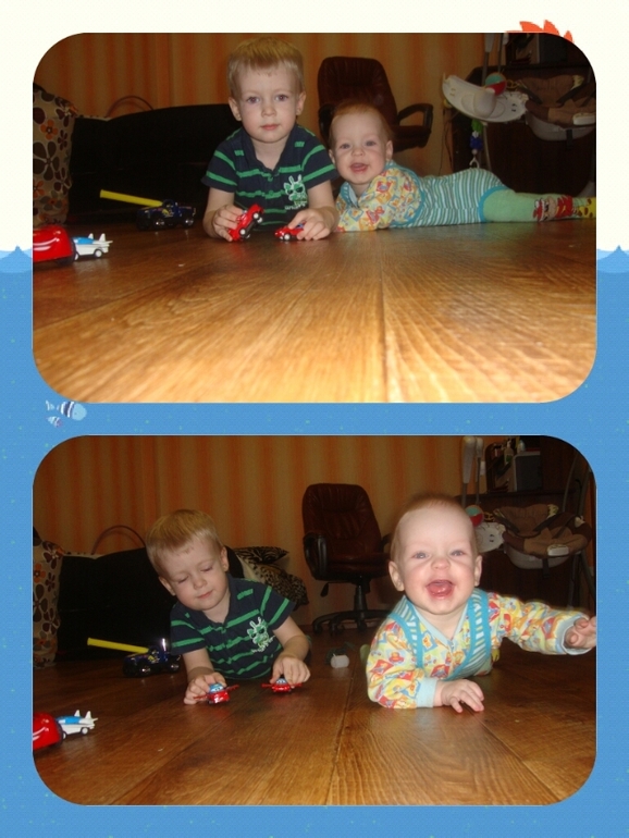 Мои сынули с разницей 2 года(только фото)