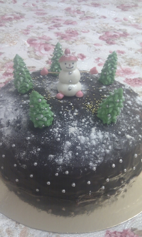 Мой новогодний тортик