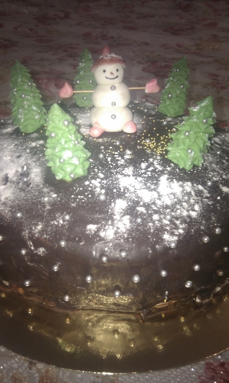 Мой новогодний тортик