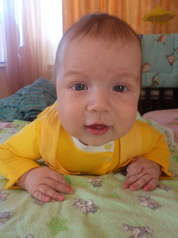 Фотоэволюция от рождения до полугода