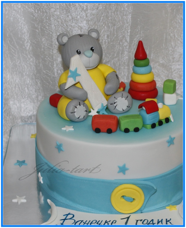 Торт детский "С мишкой"