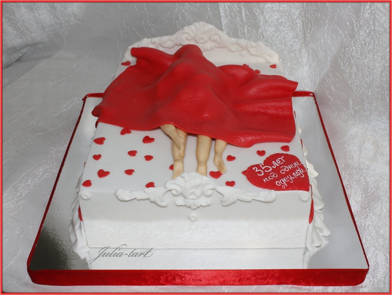 Торт "Кроватка")