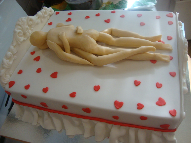 Торт "Кроватка")