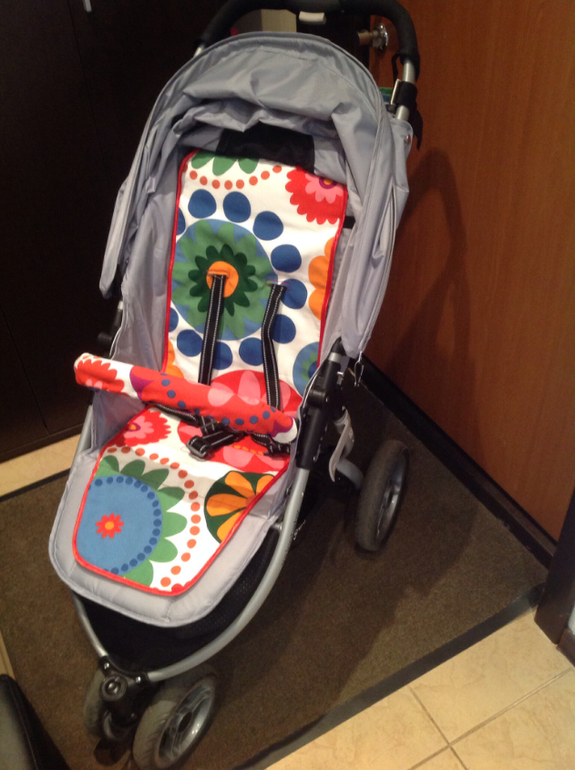 Обновили коляску