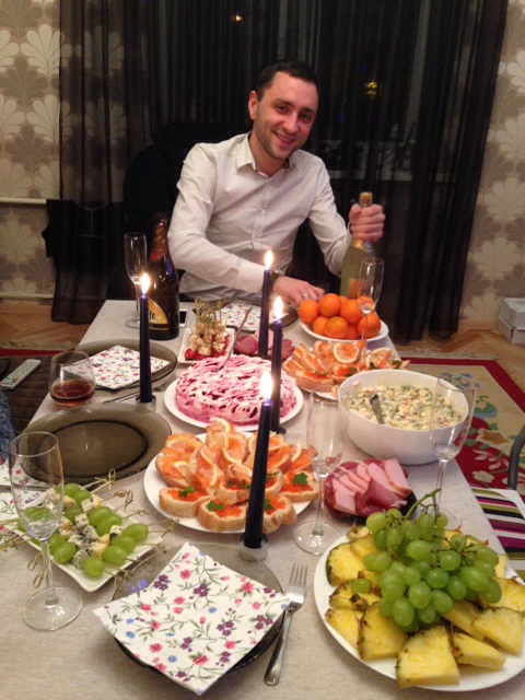 Новый год и наши первые подарочки для крошки)))