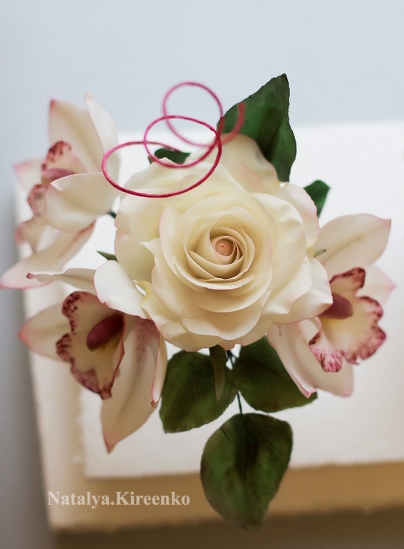 Мои цветы после курсов!